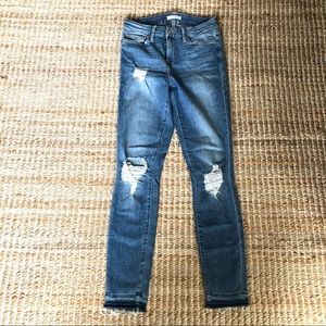 Good American ‘Good Legs’ Distressed Denim